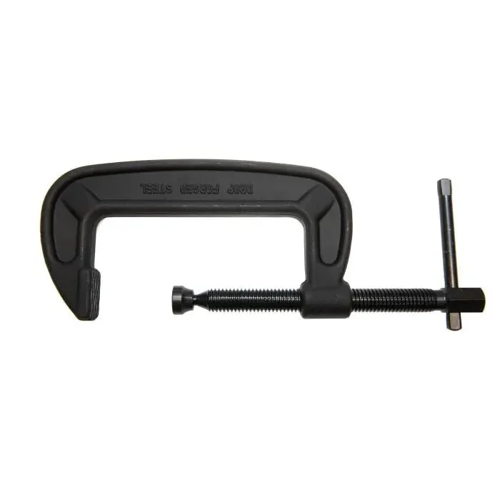 0-6" Heavy Duty C-Clamp/Black Oxide Spindle
