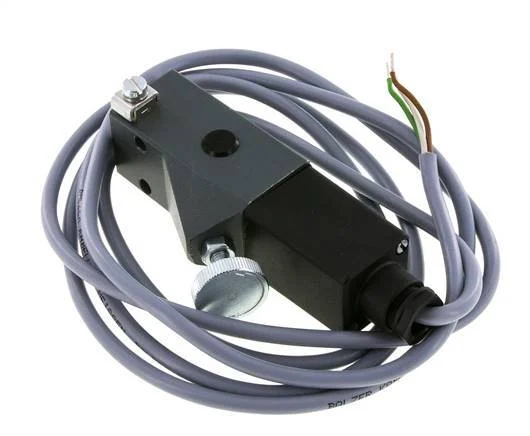 1 to 6bar SPDT Aluminium Pressure Switch G1/4'' 250VAC/DC 3-wire Cable 2m