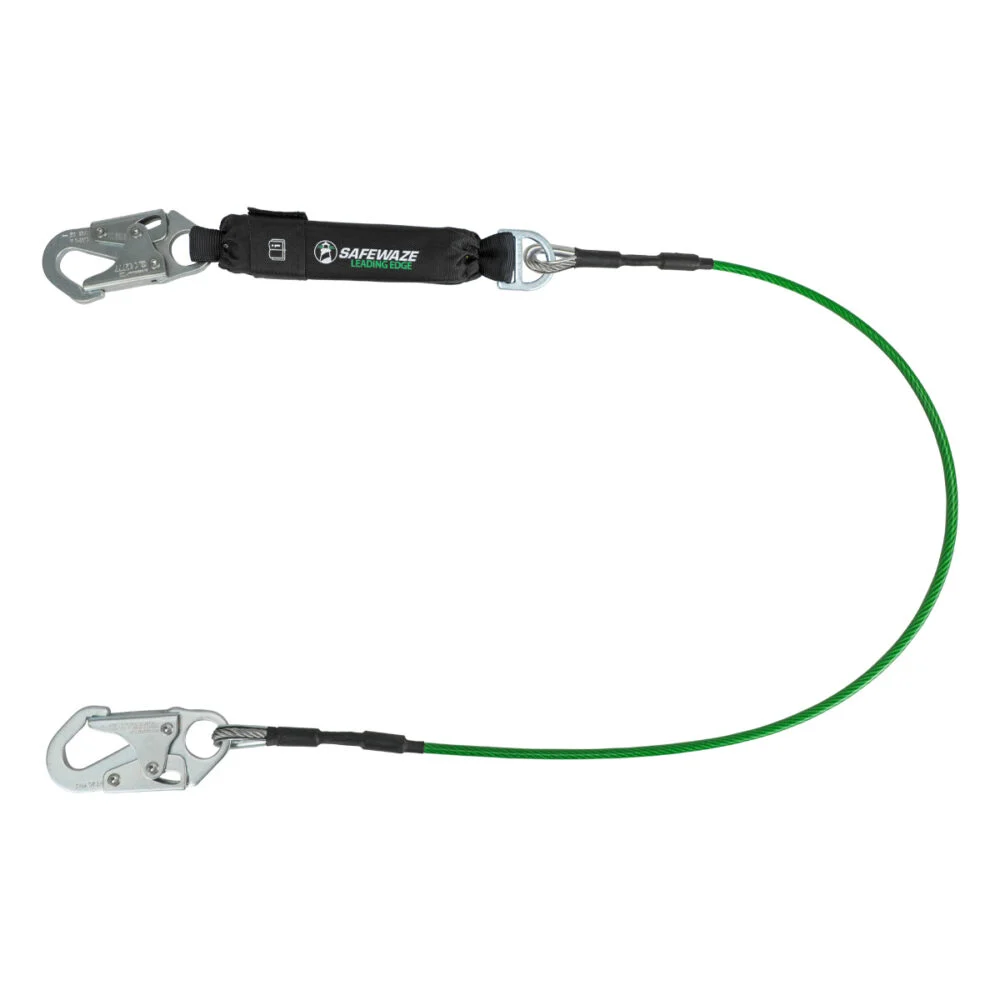 Leading Edge 6′ Energy Absorbing Lanyard: Snap Hook