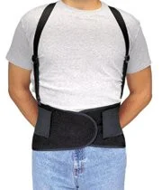 Large Allegro Ergonomics: Back Support: Economy Belt 7176-03 (sizes: 38 in  to 4