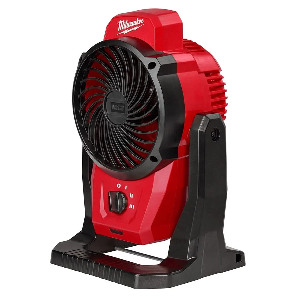 Milwaukee PROMO M12 Cordless 400-CFM Mounting Fan, Tool Only