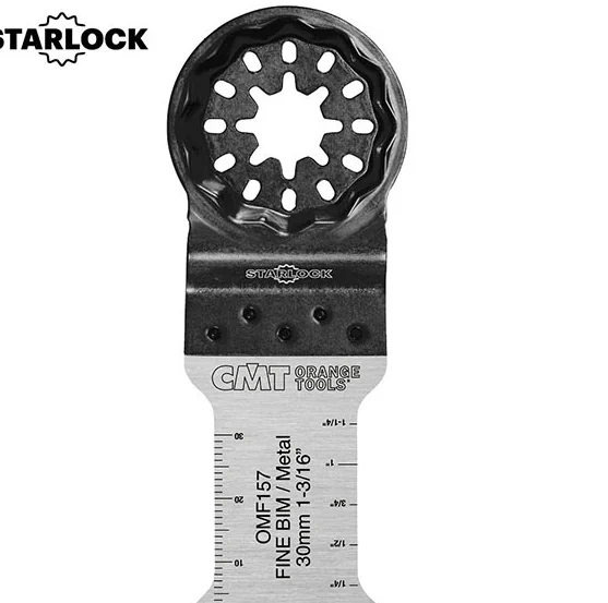 CMT OMF157-X5,30mm (1-3/16") Plunge and Flush-Cut for Metal. Fine Cut,5 Piece Pack