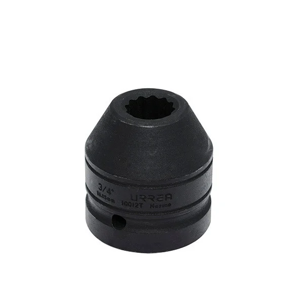 URREA 10017T 1-Inch Drive 12-Point 1 1/16-Inch Impact Socket