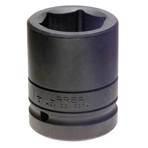 URREA Impact Socket - 1-3/8? 6-Point Socket with 1-Inch Drive & Black Oxide Coat