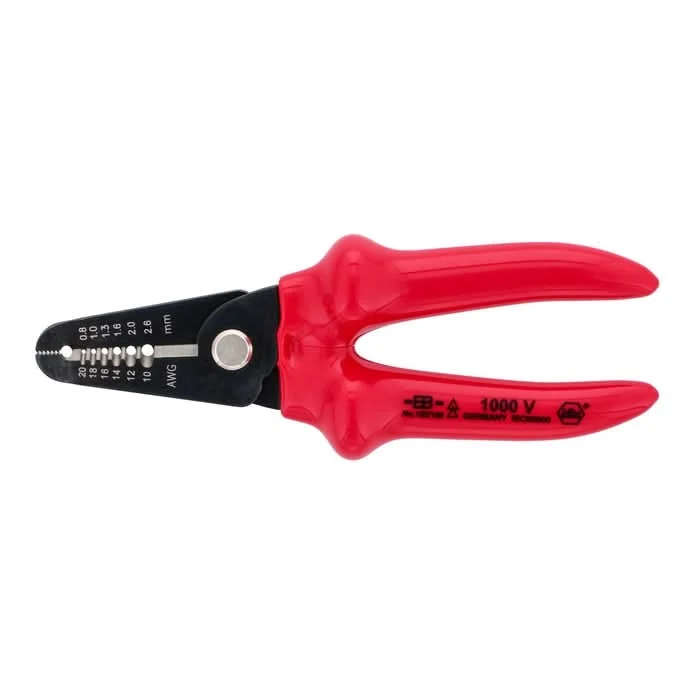 Wiha 10250 Insulated Wire Strippers, 6.3 in.