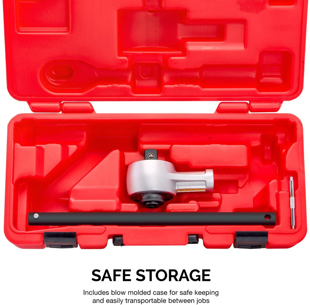 NEIKO PRO 03715B 1/2" Torque Multiplier Power Wrench 1100 Foot-Pound, Cr-Mo/Cr-V