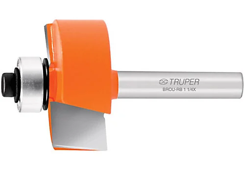 Truper 1-1/4" Rabbeting Router Bit Ball Bearing #11477