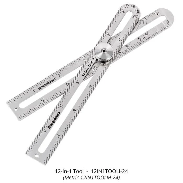 Woodpeckers 12IN1TOOLI-24 12-in-1 Tool, Inch