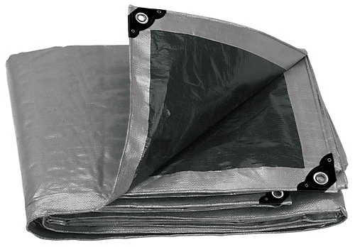 Truper Reinforces Tarps, 10 Mil Thickness,16 Mil Thickness , 9.8 X 9.8 Ft Reinfo