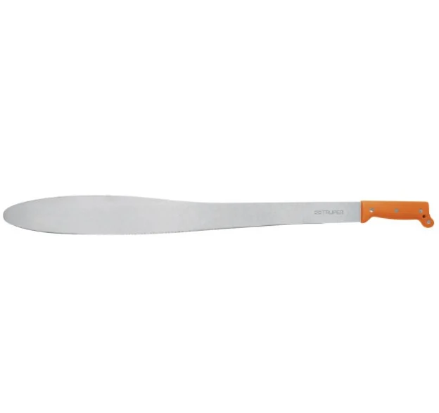 Truper 24" Orange Handle Caguayano Style Machete  #15873- 2 Pack
