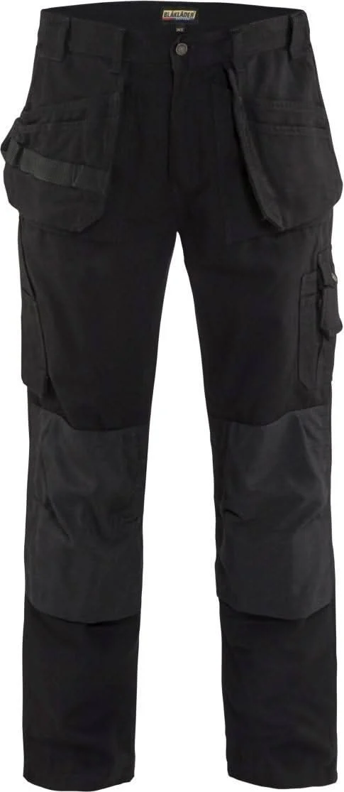 Blaklader 16301310 Bantam Work Pants with Utility Pockets, Black