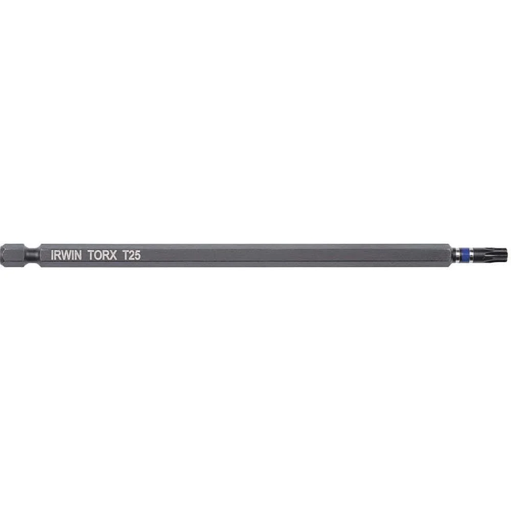Irwin 1838519 T20 Torx Impact Power Bits 6-in.