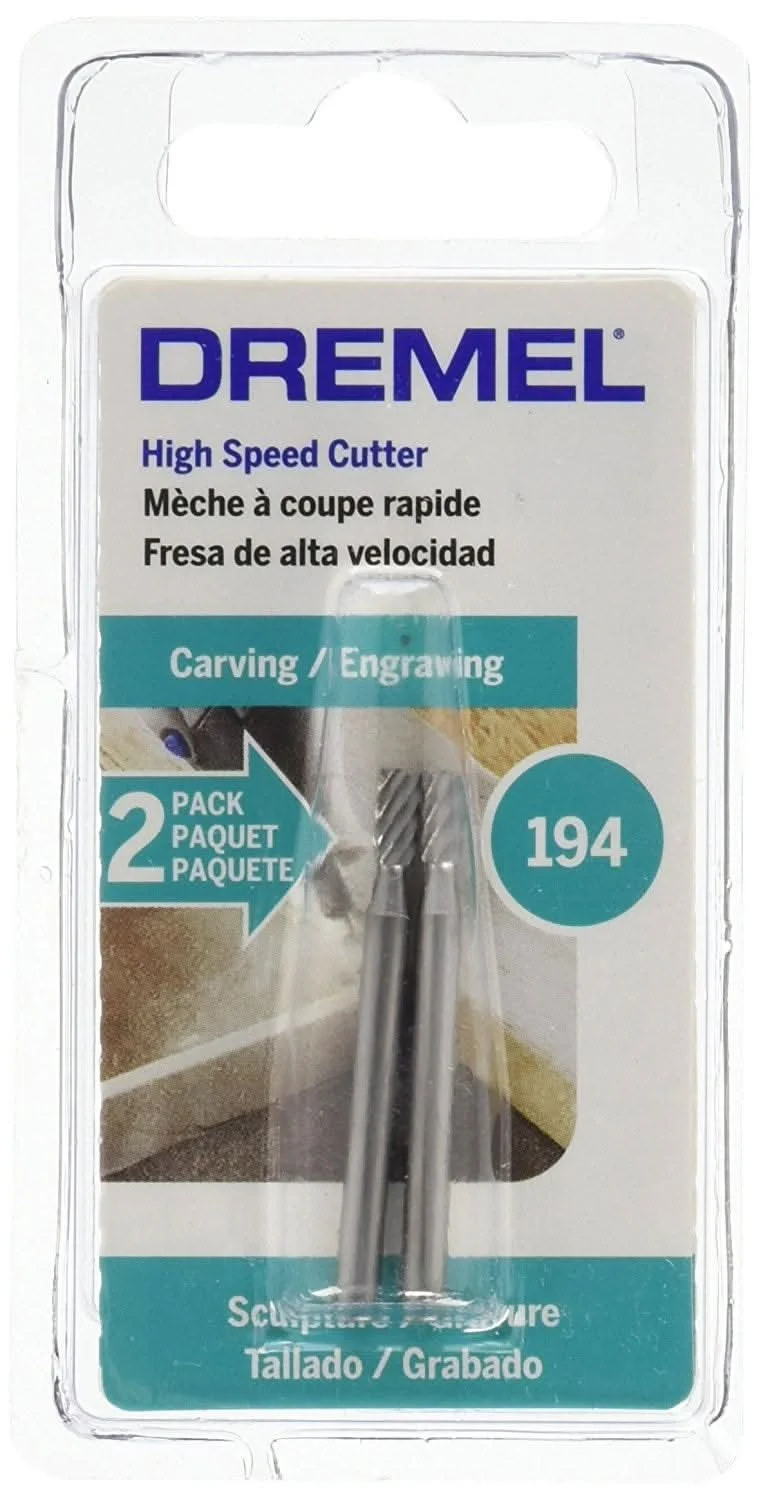 Dremel 194 1/8" High Speed Cutters, 2-Pack