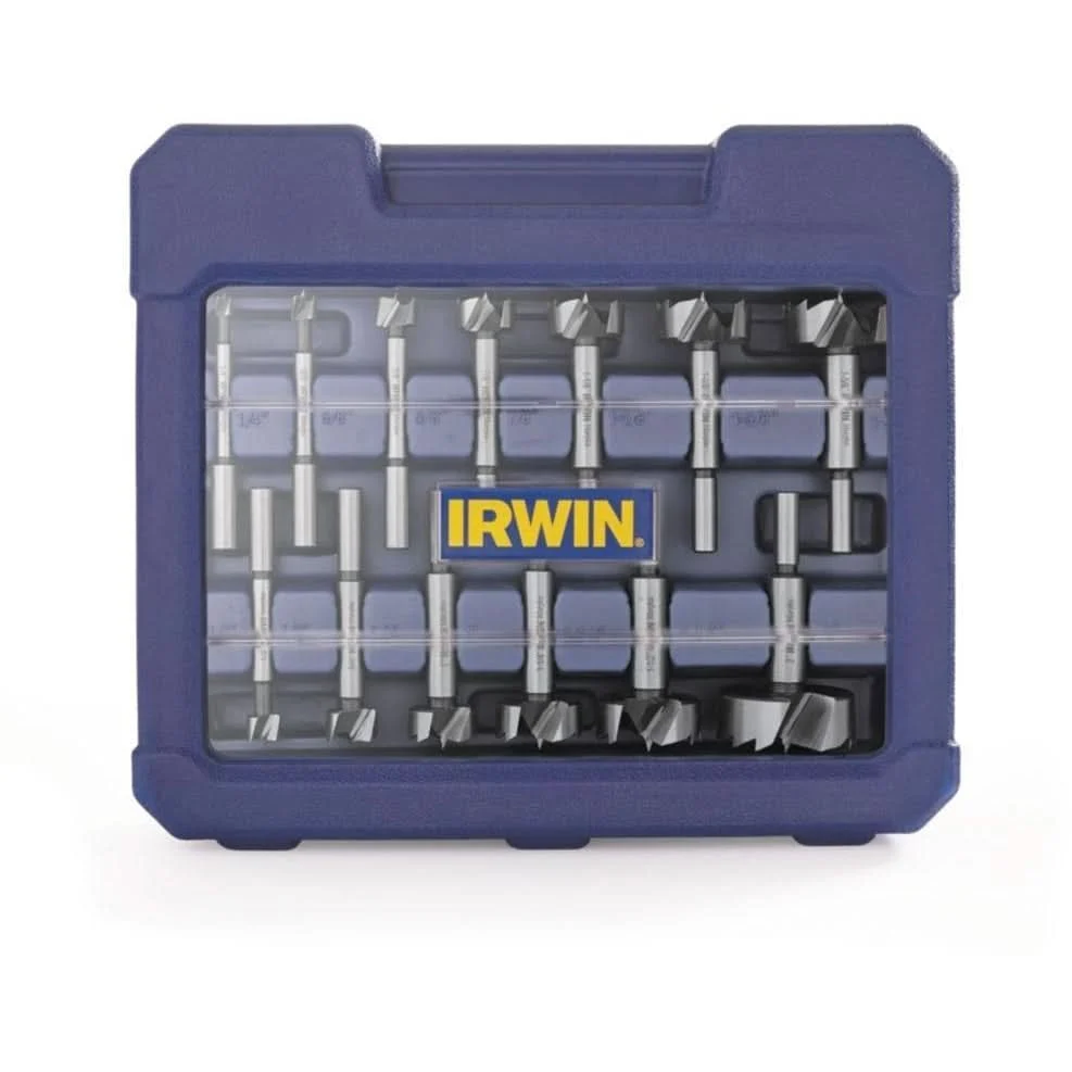 Irwin 1966893 Marples Wood Drilling Forstner Bit Set 14-Piece