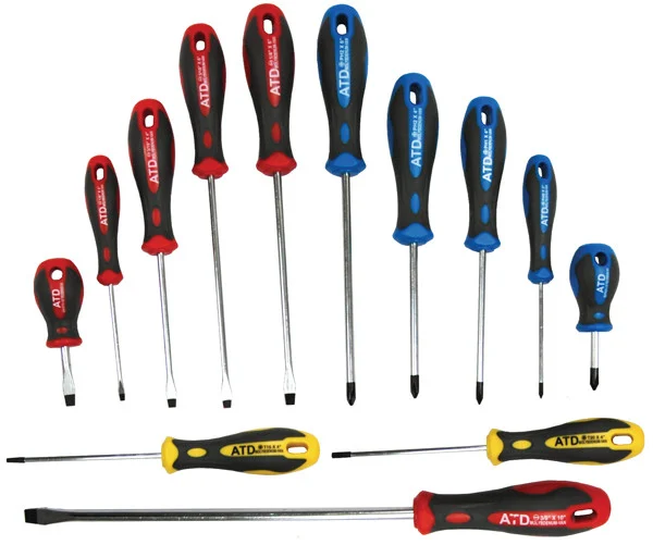 ATD Tools SAE Screwdriver Set, 13 pc.