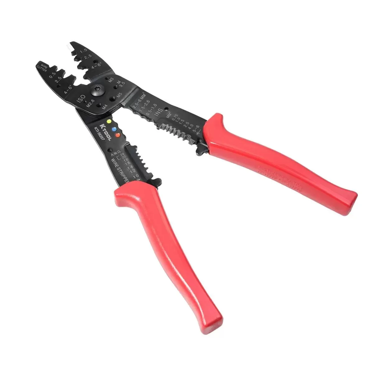 K Tool International 9-3/4 Inch Multi-Function Crimping Tool
