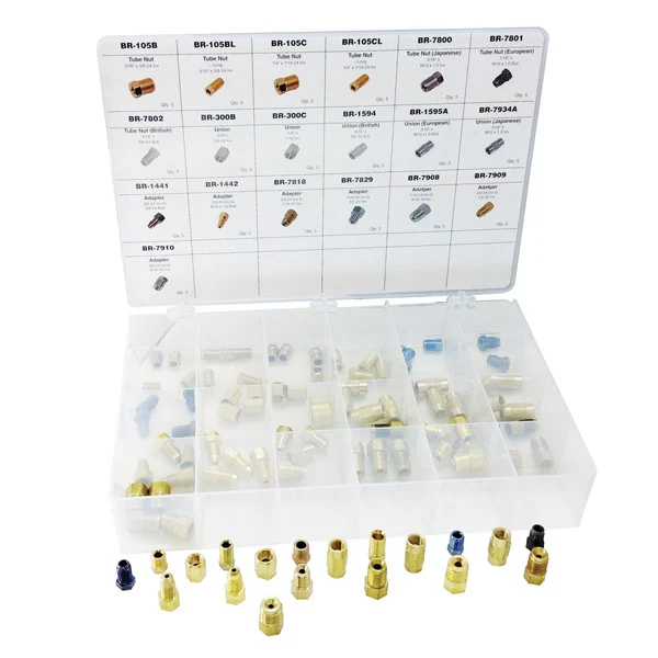 ATD Tools 95 Pc. Brake Line Fittings Assortment