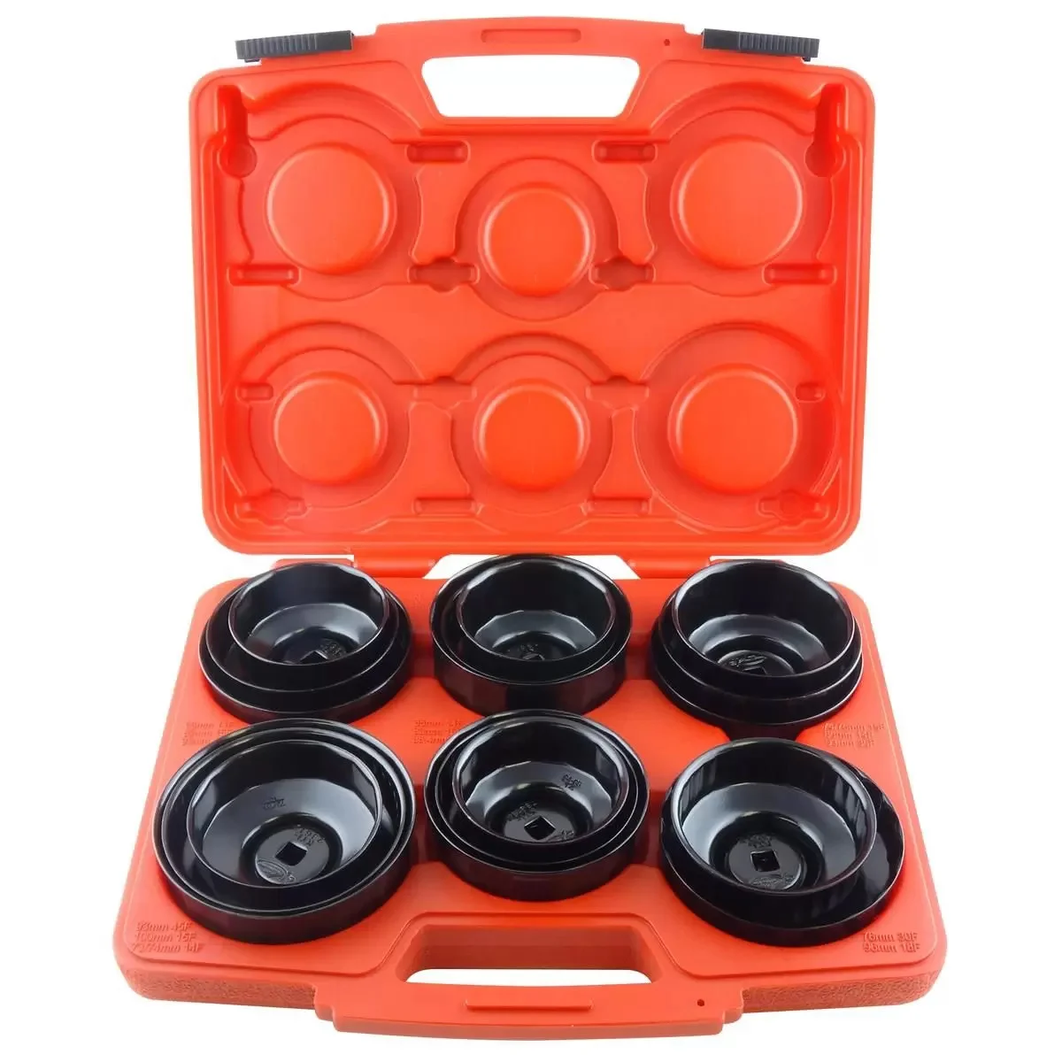 K Tool International Master Oil Filter Wrench Kit 17pc