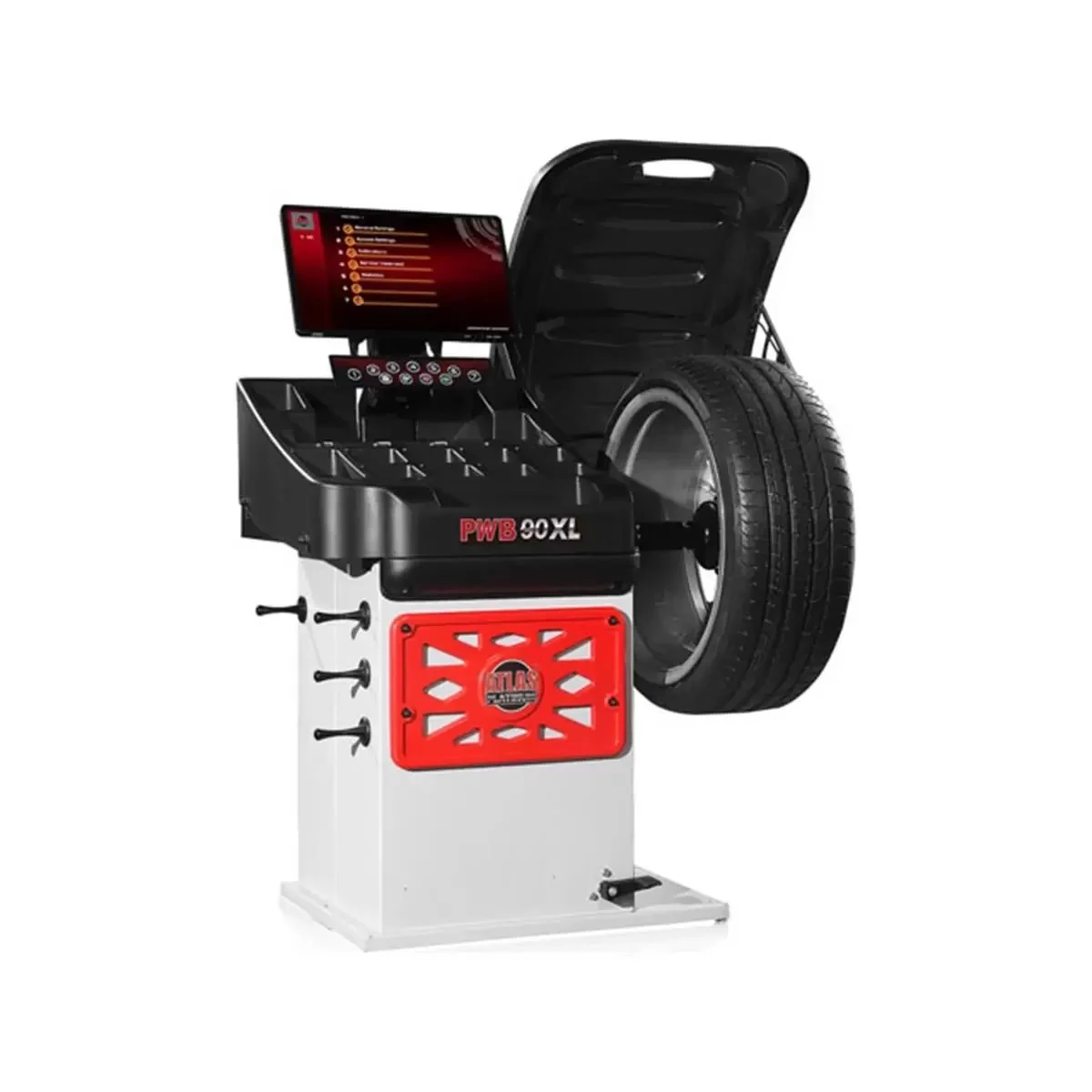 ATLAS PLATINUM 3D VIDEO WHEEL BALANCER AUTOMOTIVE EQUIPMENT