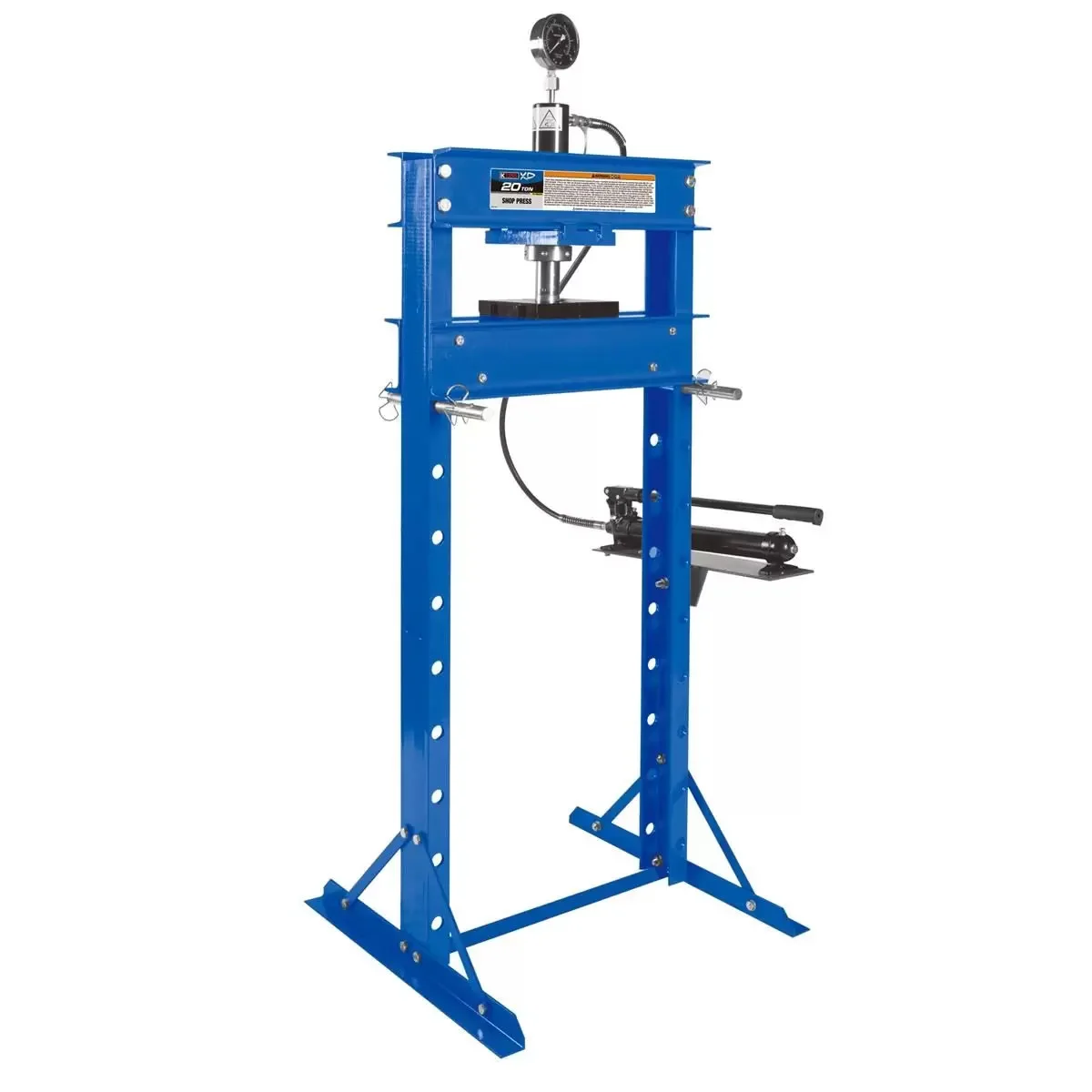 K Tool International 20 Ton Manual Hydraulic Shop Press