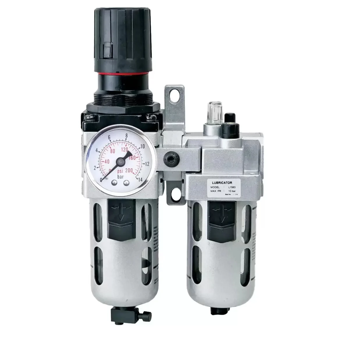 K Tool International Filter-Regulator and Lubricator Standard 2 Pc