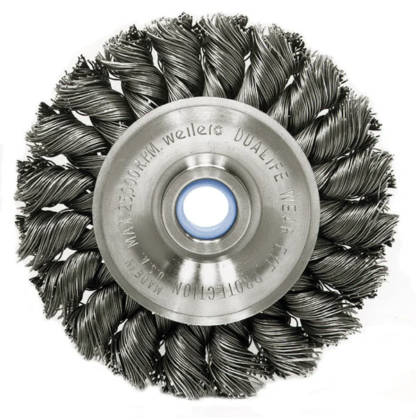 ATD Tools 4 ? Twisted Tuft Wire Wheel Brush