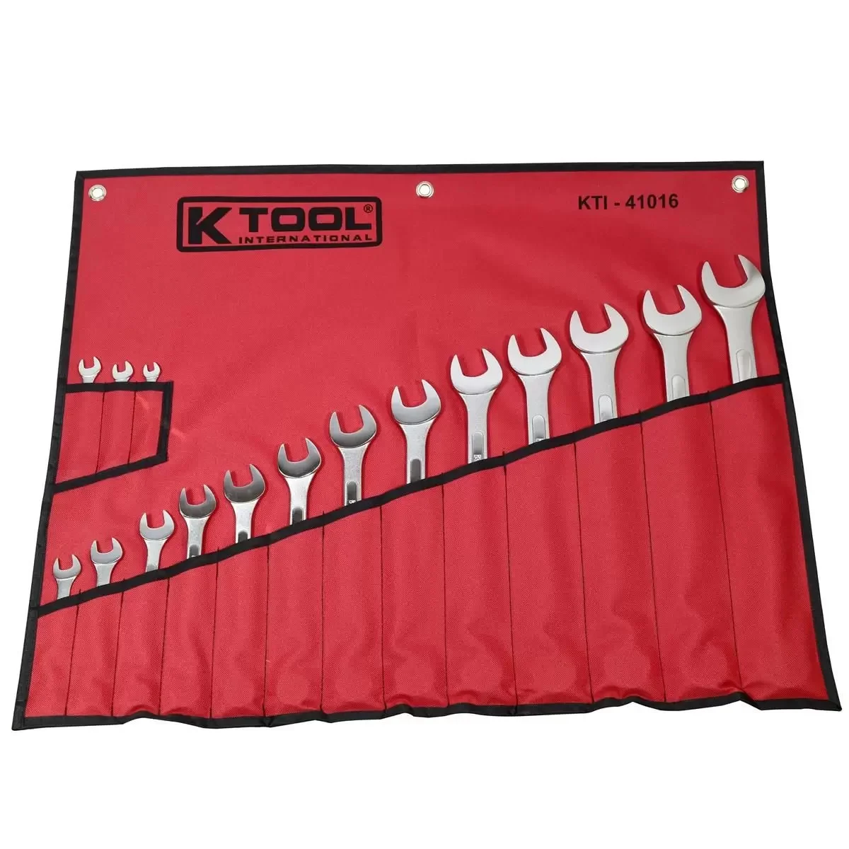 K Tool International WRENCH SET COMBINATION 16 PC