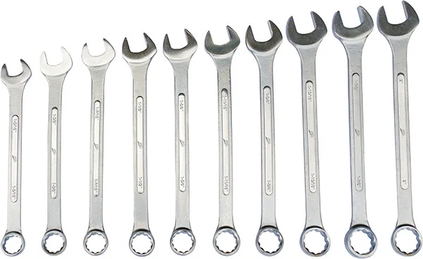 ATD Tools 10 Pc. 12-Point SAE Jumbo Raised Panel Combination Wrench Set