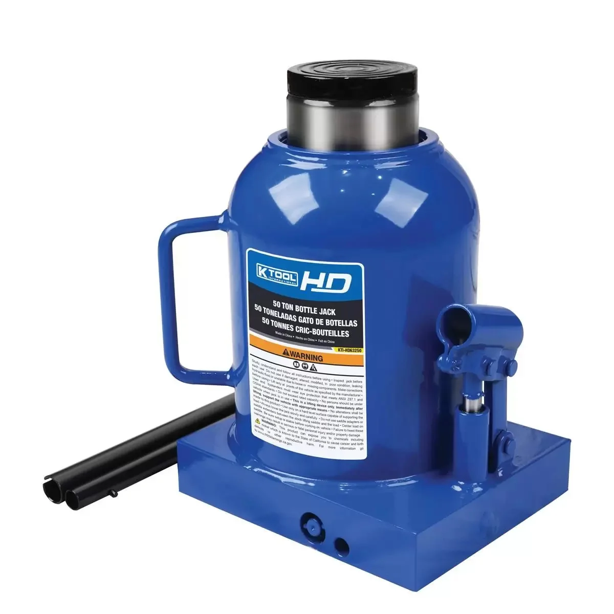 K Tool International 50 Ton Bottle Jack Welded