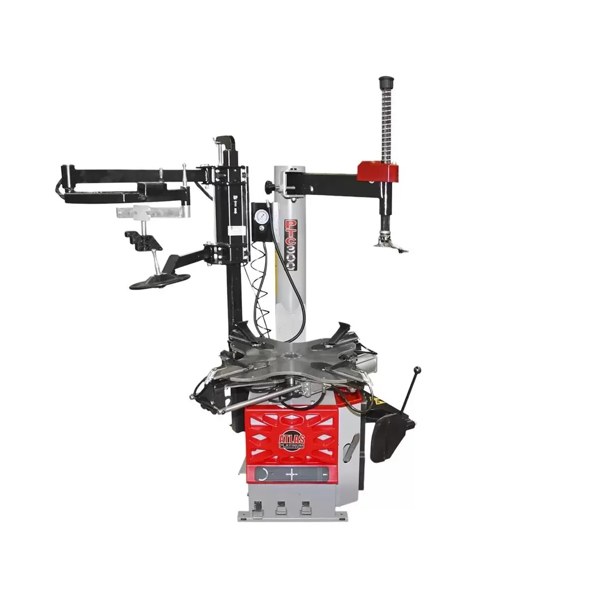 ATLAS PLATINUM RIM-CLAMP TIRE CHANGER W/ ASSIST ARM