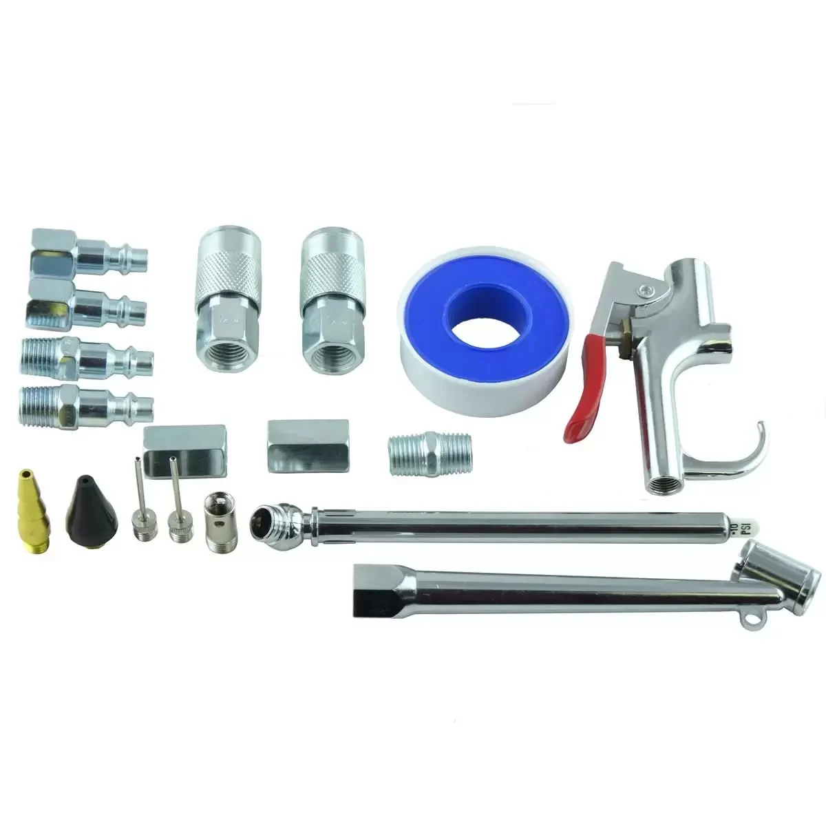 K Tool International Air Hose Accessory Kit 18 Pc