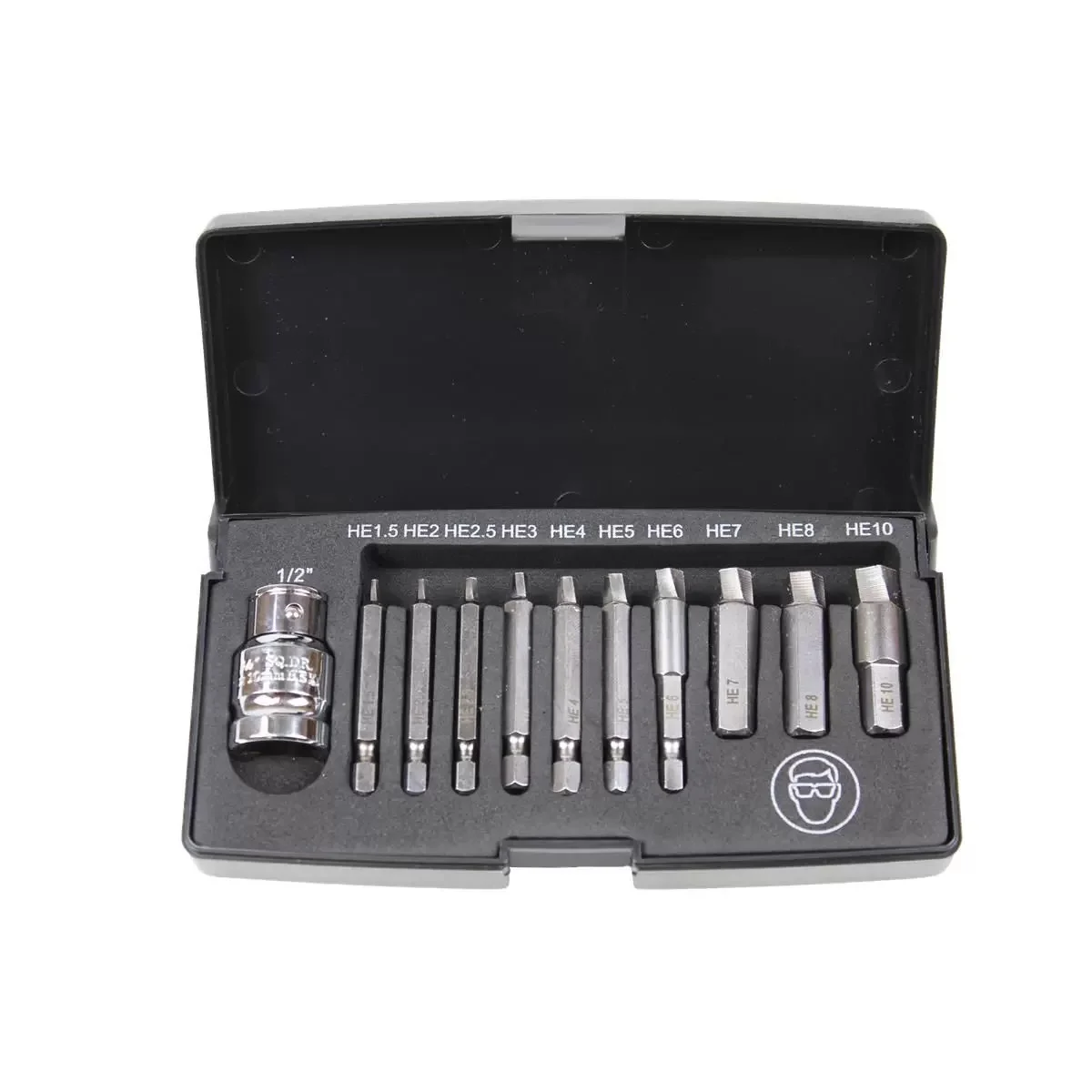 K Tool International Damaged Hex Screw Extractor Set 11Pc