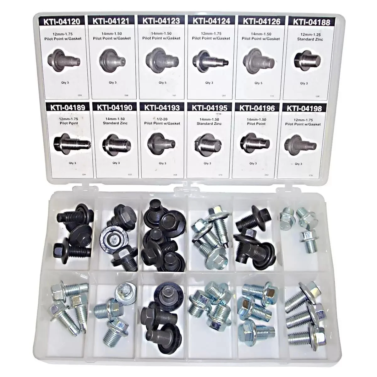 K Tool International 40-piece Automotive Drain Plug Assortment