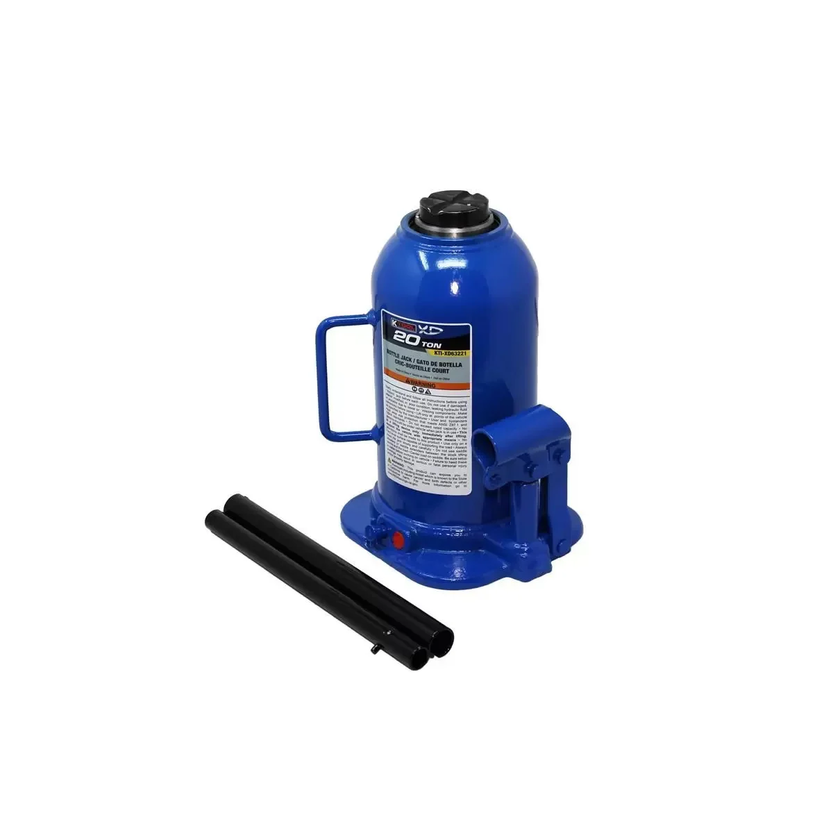 K Tool International 20-Ton Bottle Jack Welded