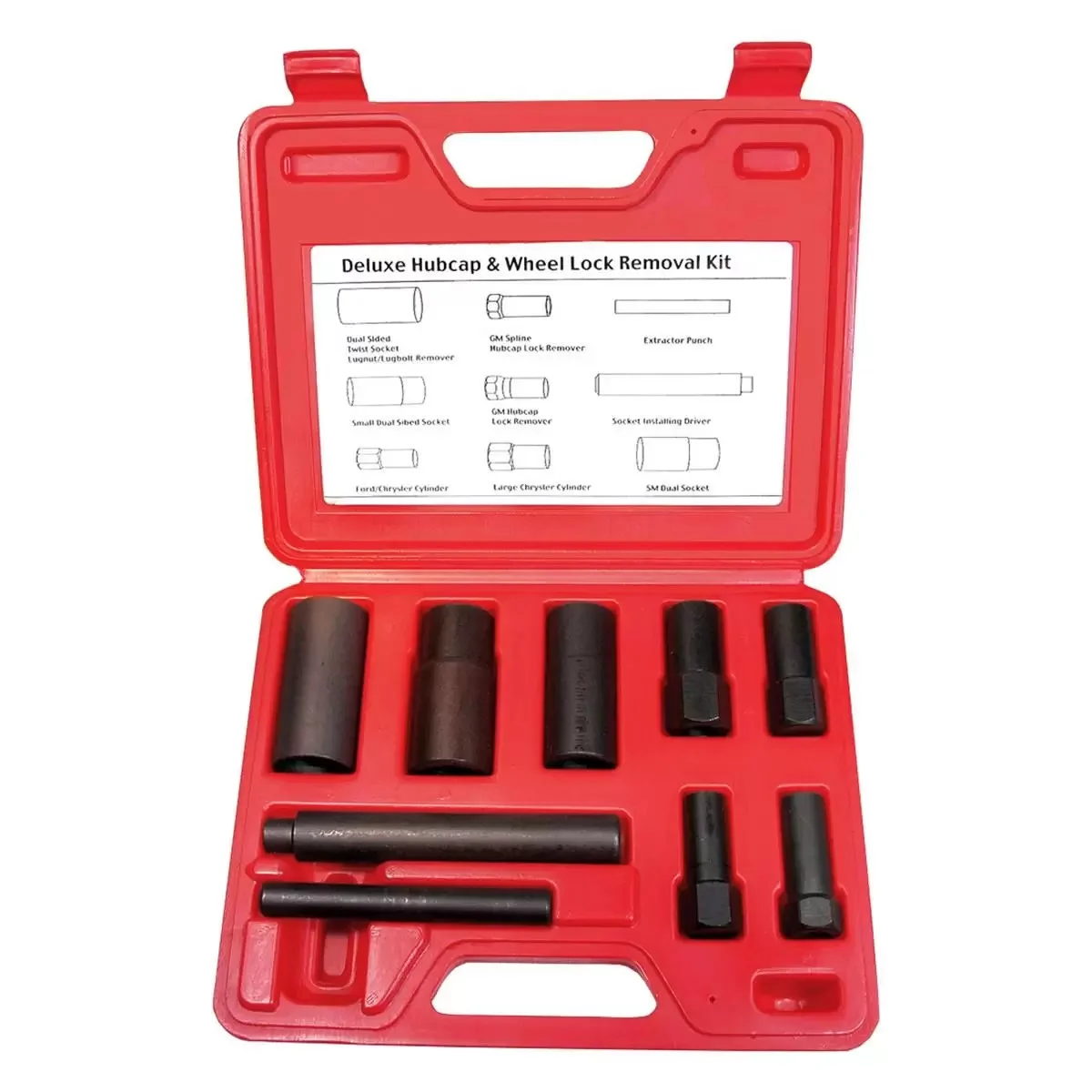 K Tool International Locking Lug Nut Remover Kit