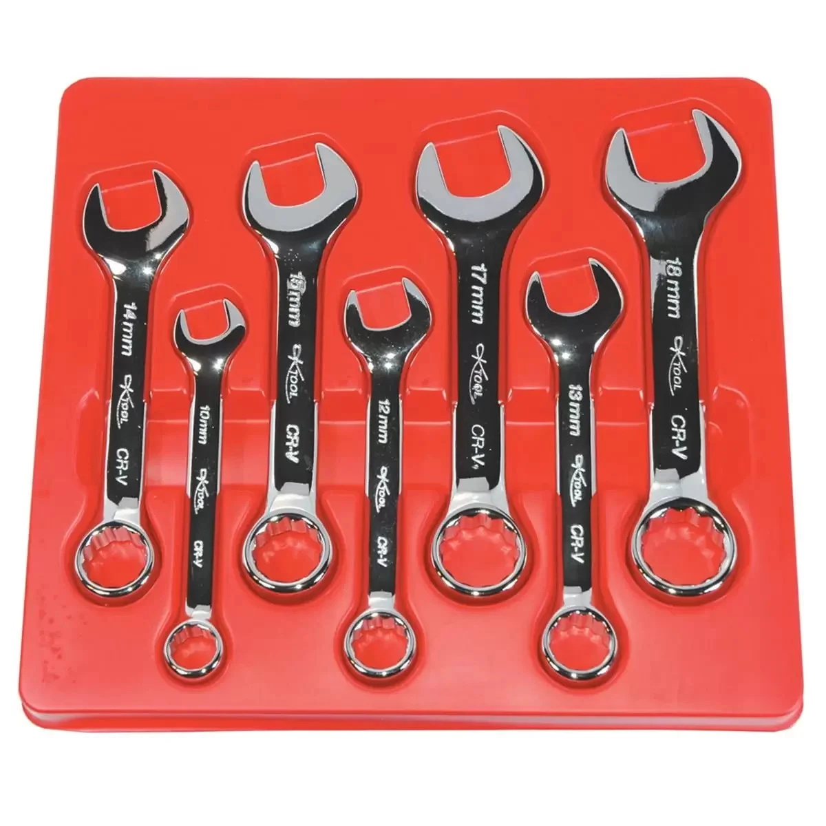 K Tool International COMBINATION WRENCH SET METRIC