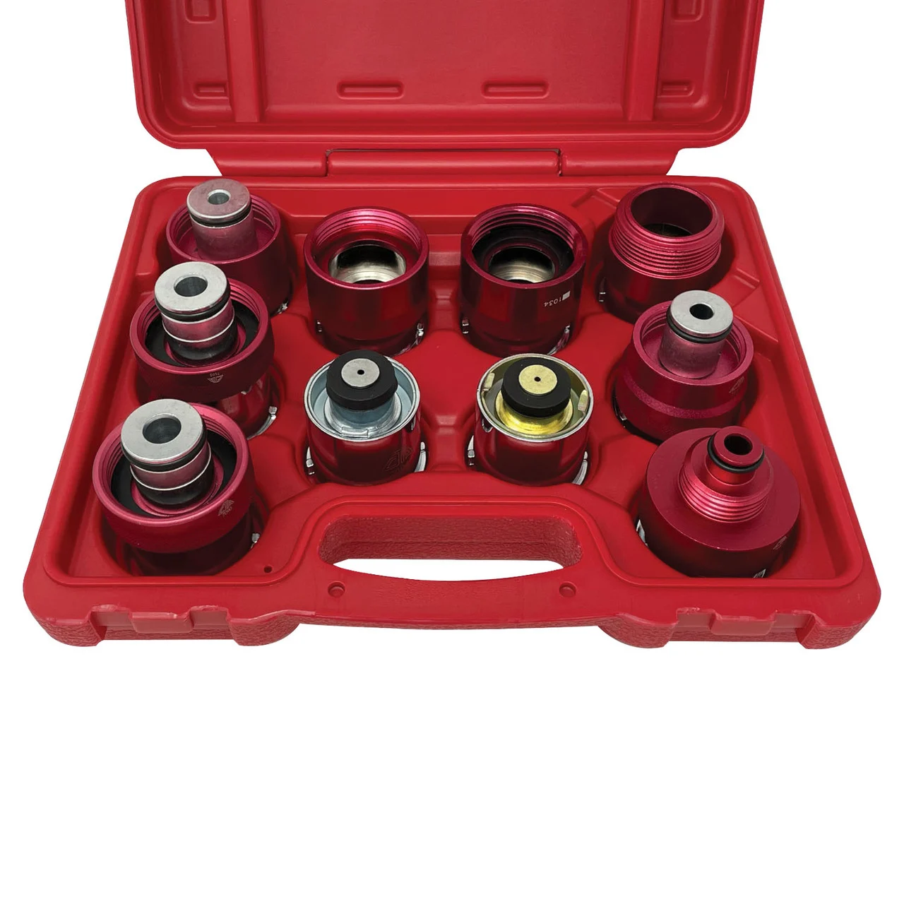 CTA-7057 - 10 Pc. Radiator Pressure Tester Adapter Kit - US/Asian