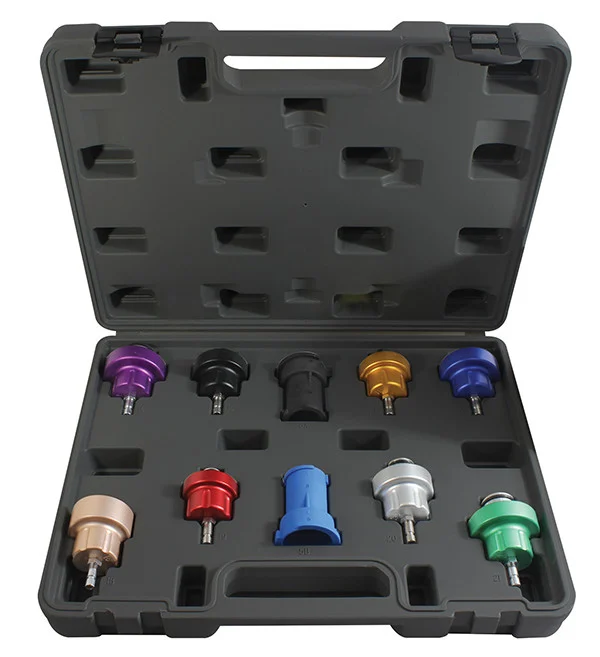 ATD Tools 10 Pc. Cooling System Pressure Test Adapter Update Kit