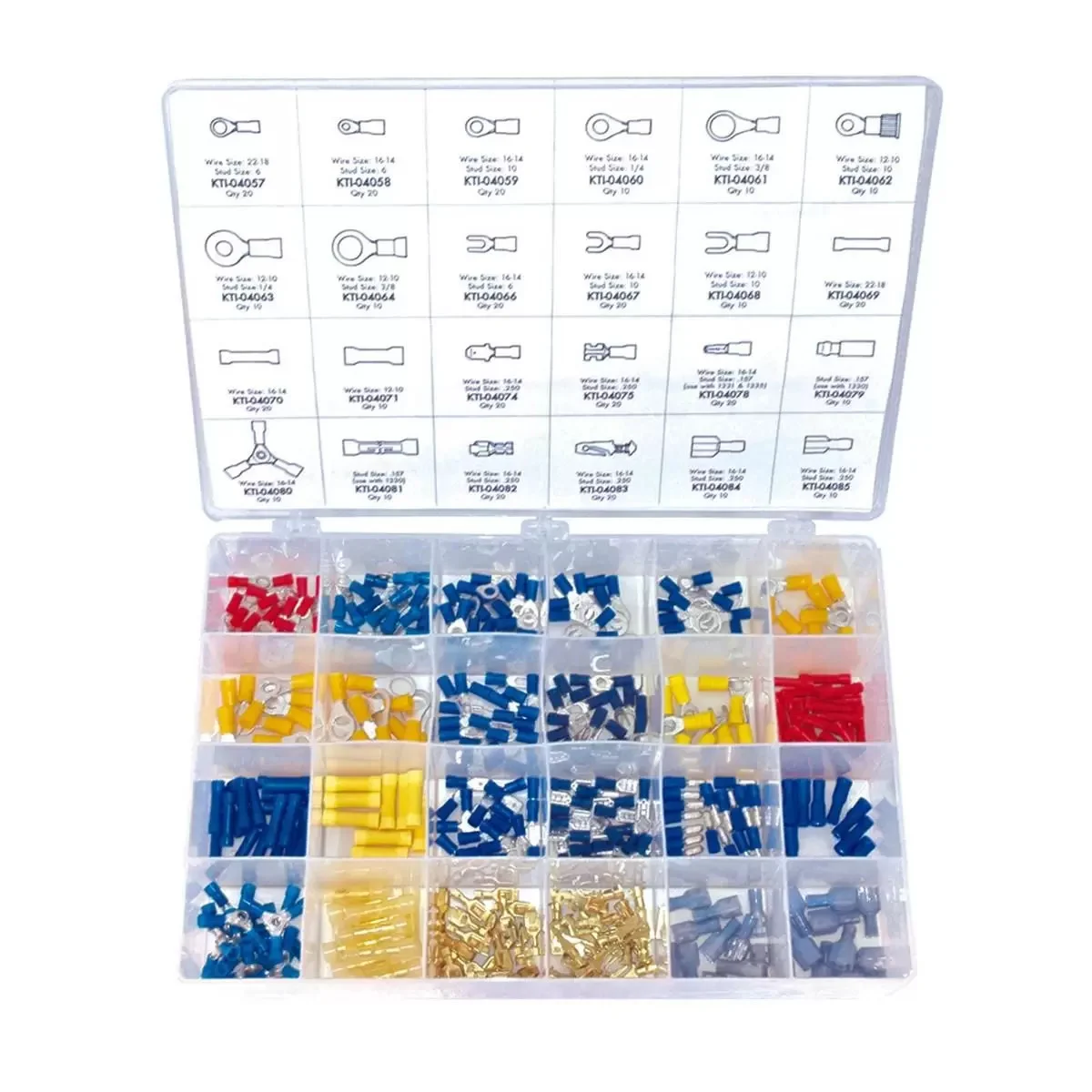 K Tool International Solderless Terminal Kit 360