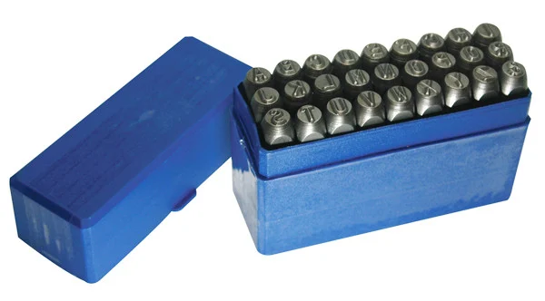 ATD Tools 27 Pc. 1/4? Letter Stamp Set