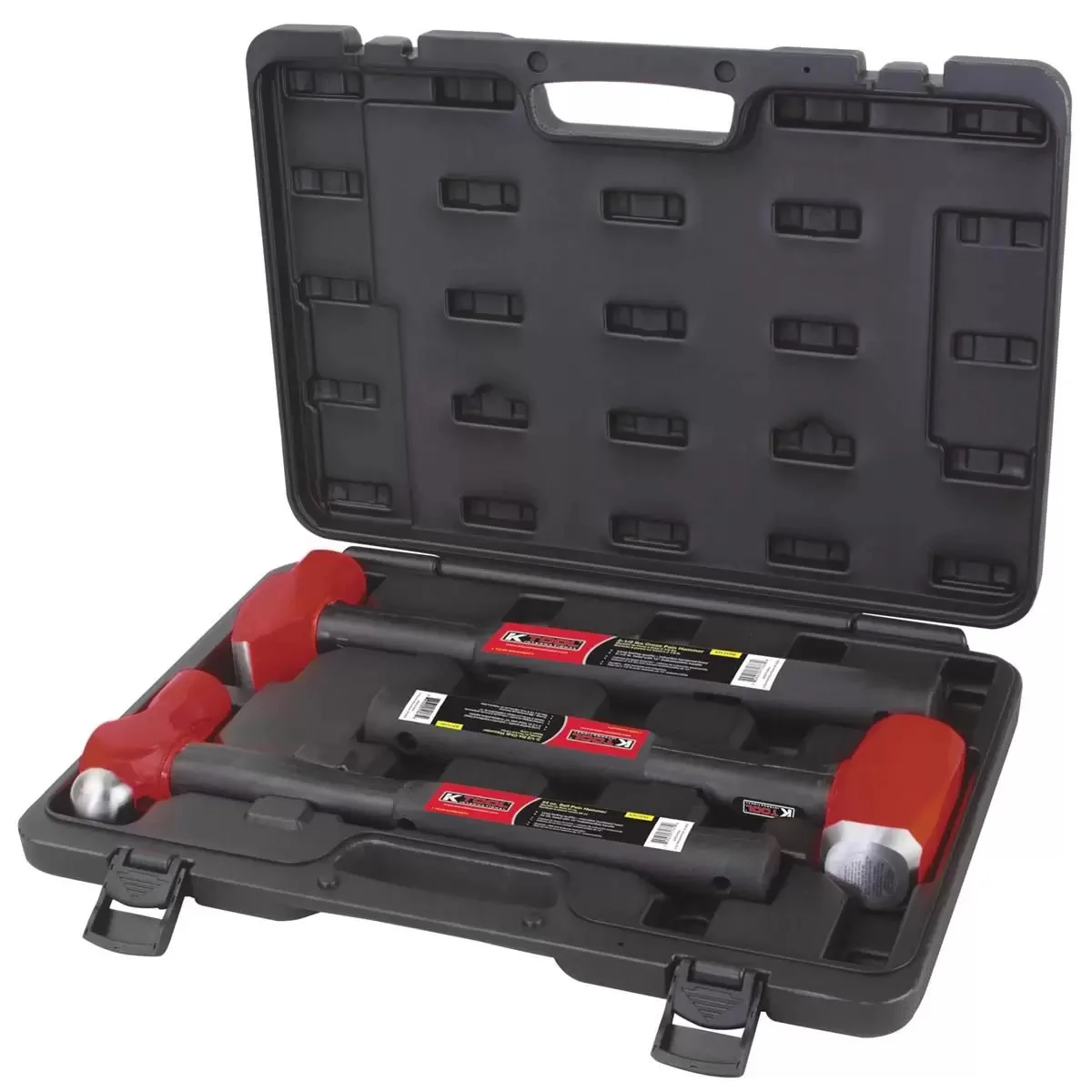K Tool International Forged Steel Hammer 3-Piece Kit