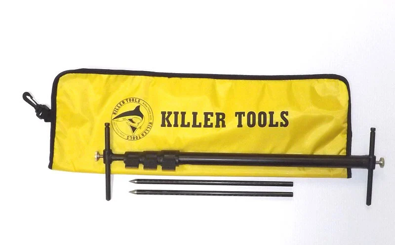 Killer Tools Mini Squaring Tram Gauge, Telescoping Tram Gauge