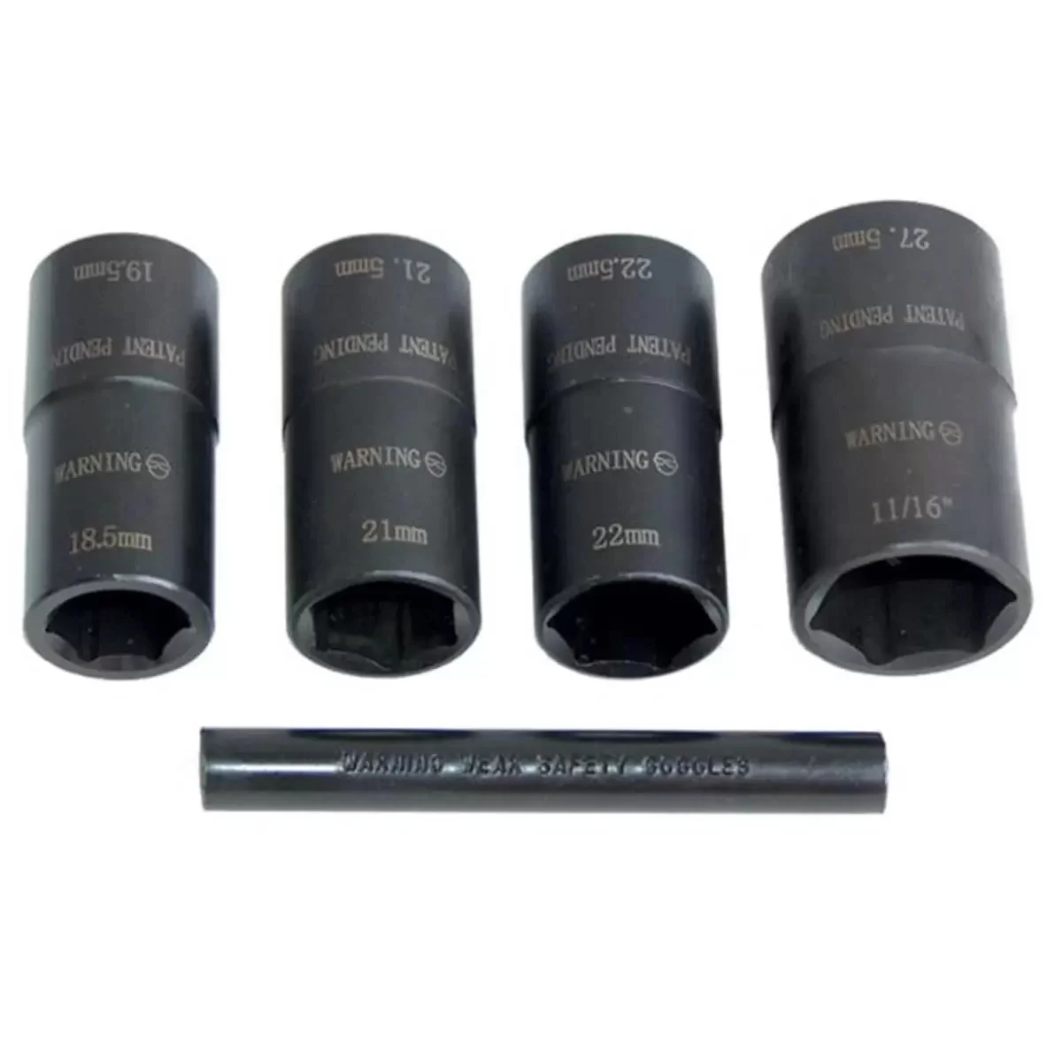 5 Pc. 1/2? Drive Dual Sided Socket Lug Nut Removal Kit w/ Pouch LTILT-1230