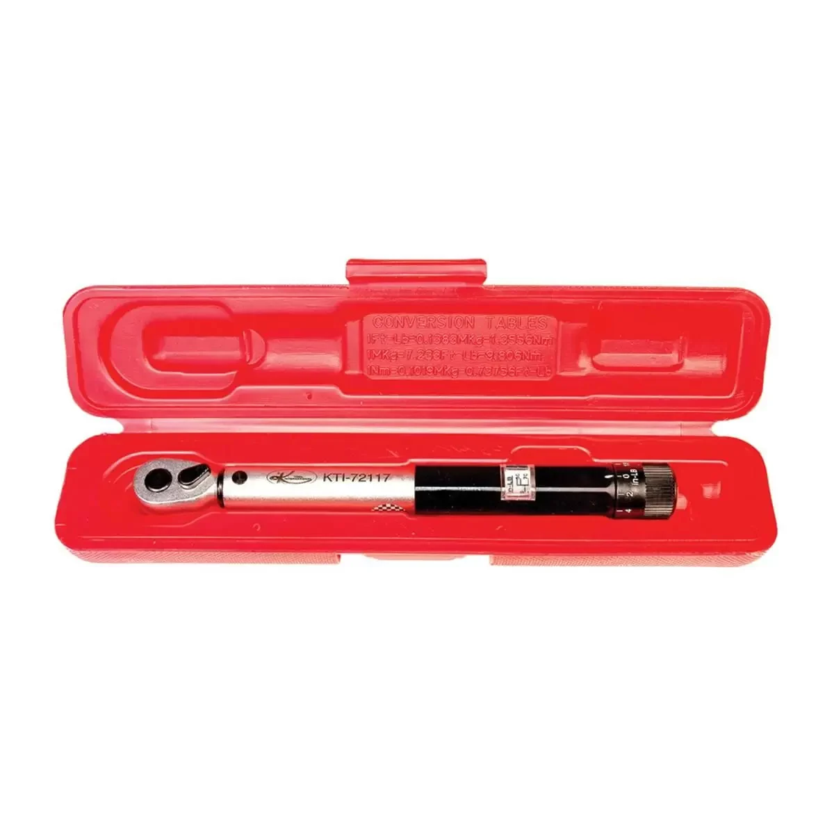 K Tool International TORQUE WRENCH 1/4" DRIVE 30-150 INCH/LBS