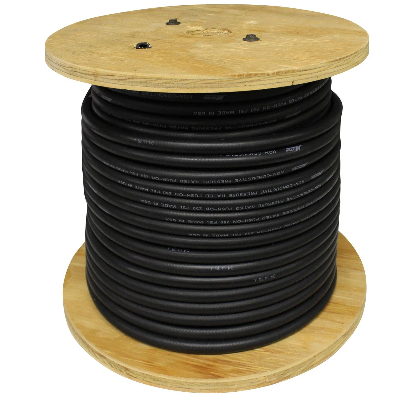Milton? 1/4" ID Push-on and Lock Hose, 100' Long