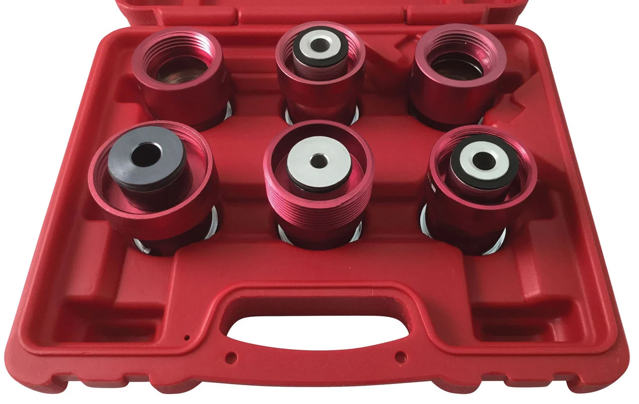 CTA-7055 - 6 Pc. Radiator Pressure Tester Adapter Kit Euro