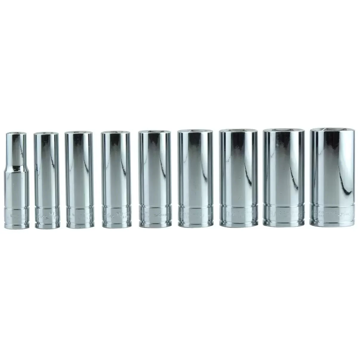 K Tool International SOC SET 3/8" DR 9 PC SAE DEEP