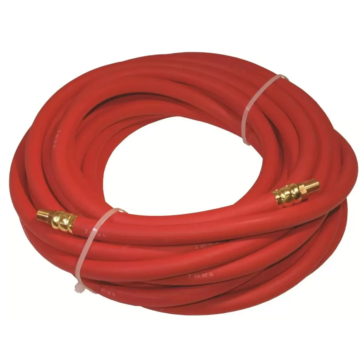 K Tool International 3/8 in x 35 ft. 1/4 in. MNPT Rubber Air Hose Re