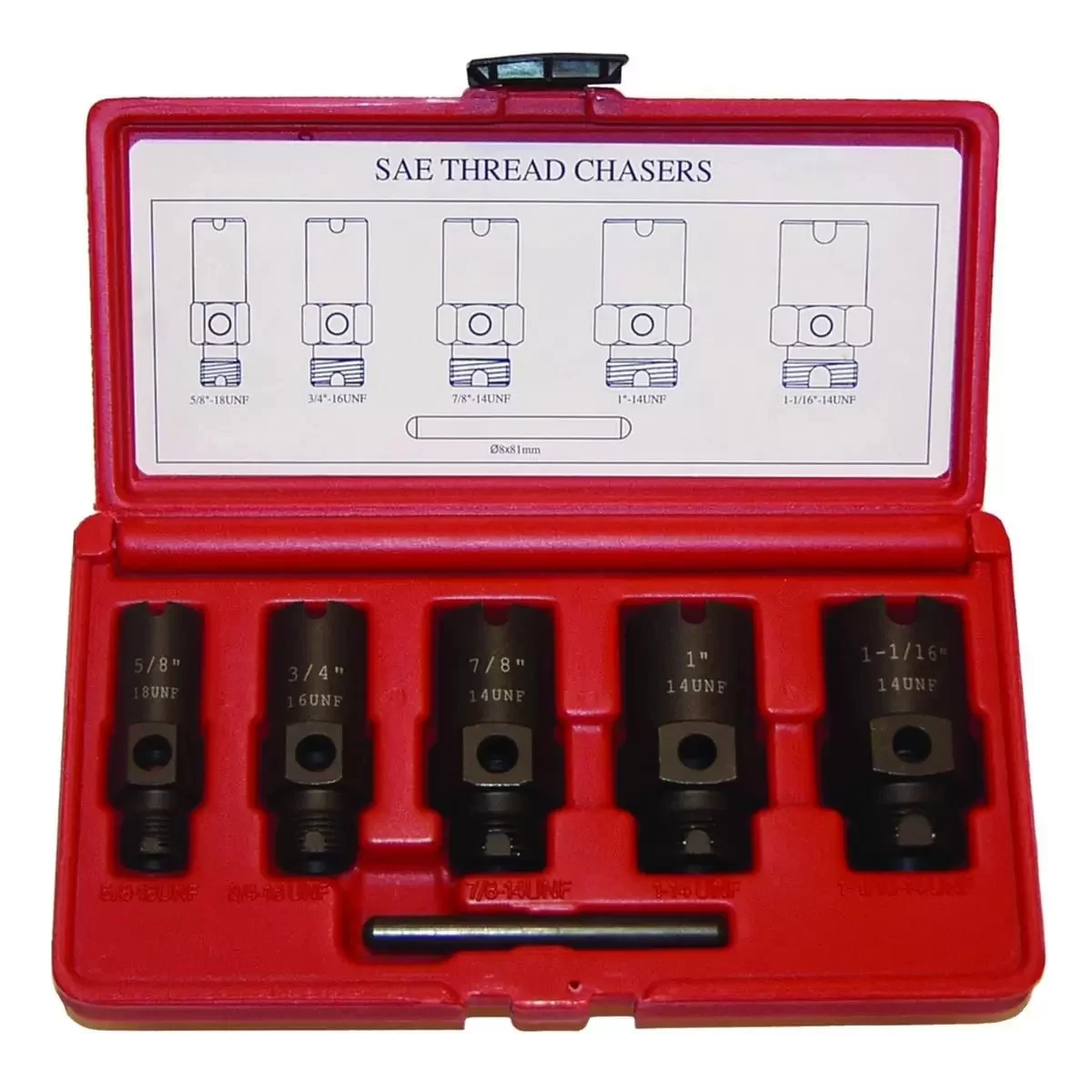 Lock Technology SAE Thread Chaser Socket Kit LTILT999