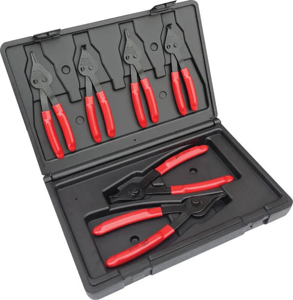ATD Tools 6 Pc. Combination Internal/External Snap Ring Pliers Set